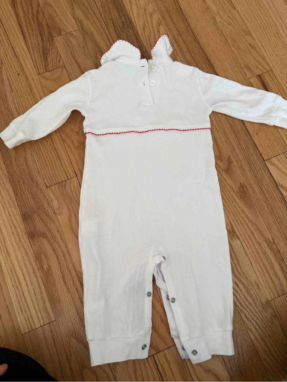 Little English play suit with cherry